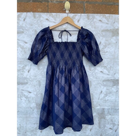 Hill House Home Athena Nap Dress Navy Glitter size small - Picture 1 of 7